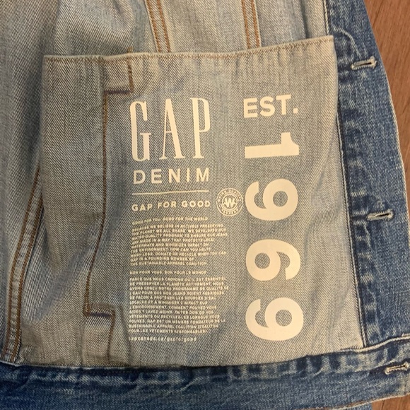 GAP 100% cotton men's XL jean jacket - Picture 4 of 5